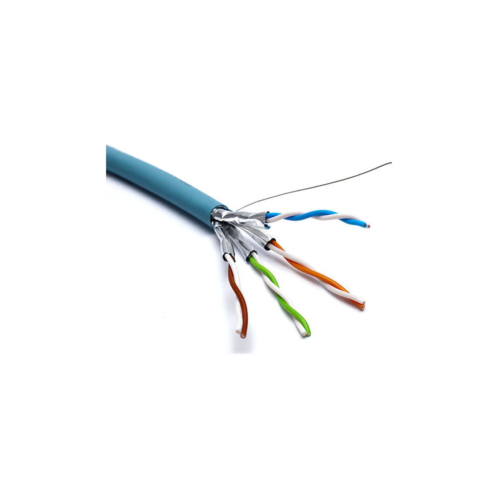 Excel Cat6A U/FTP LSOH falkábel 305m/doboz ICEBLUE (100-990-305M)