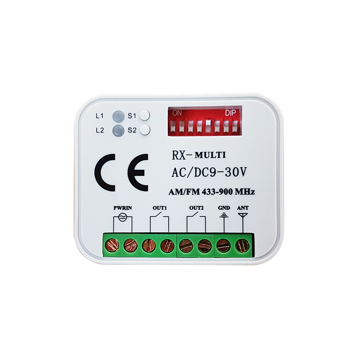 CONTROL RX-MULTI 12-24V AC/DC többcsatornás vevőegység