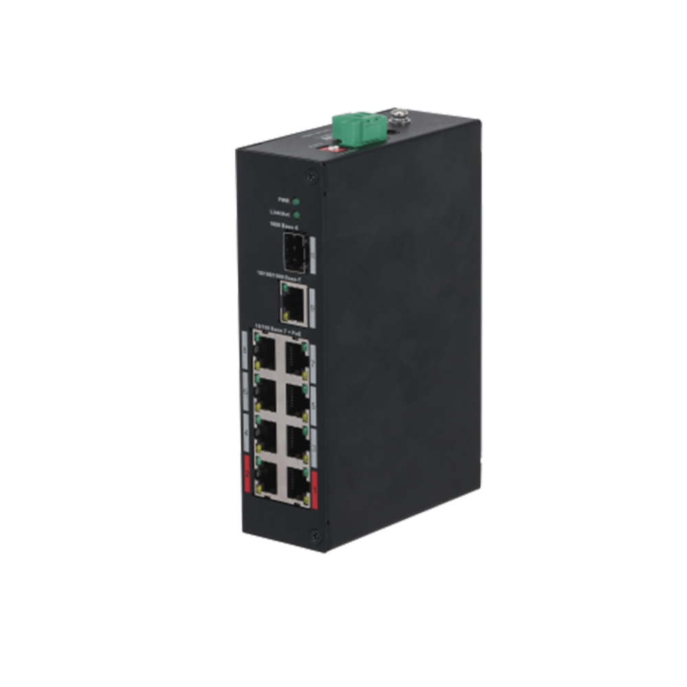 Dahua PFS3110-8ET-96-V2 PoE switch, 10 port